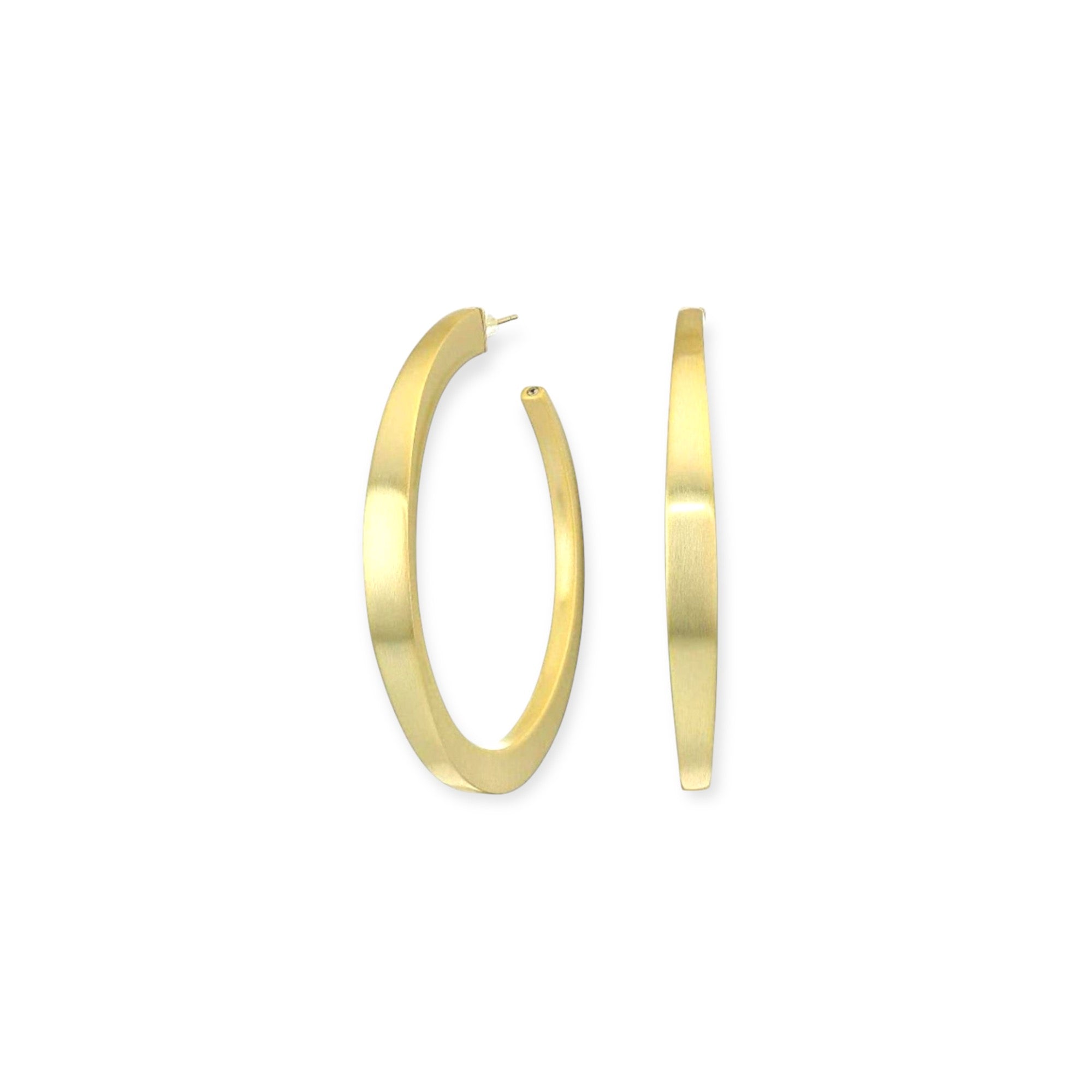 Avi Gold Hoop Earrings - Bella's House Tulsa