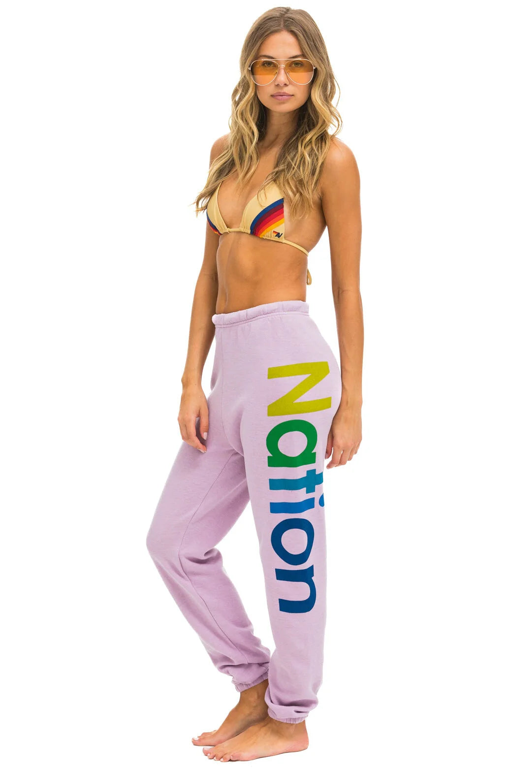 Aviator Nation 2 Women’s Sweatpants Mauve