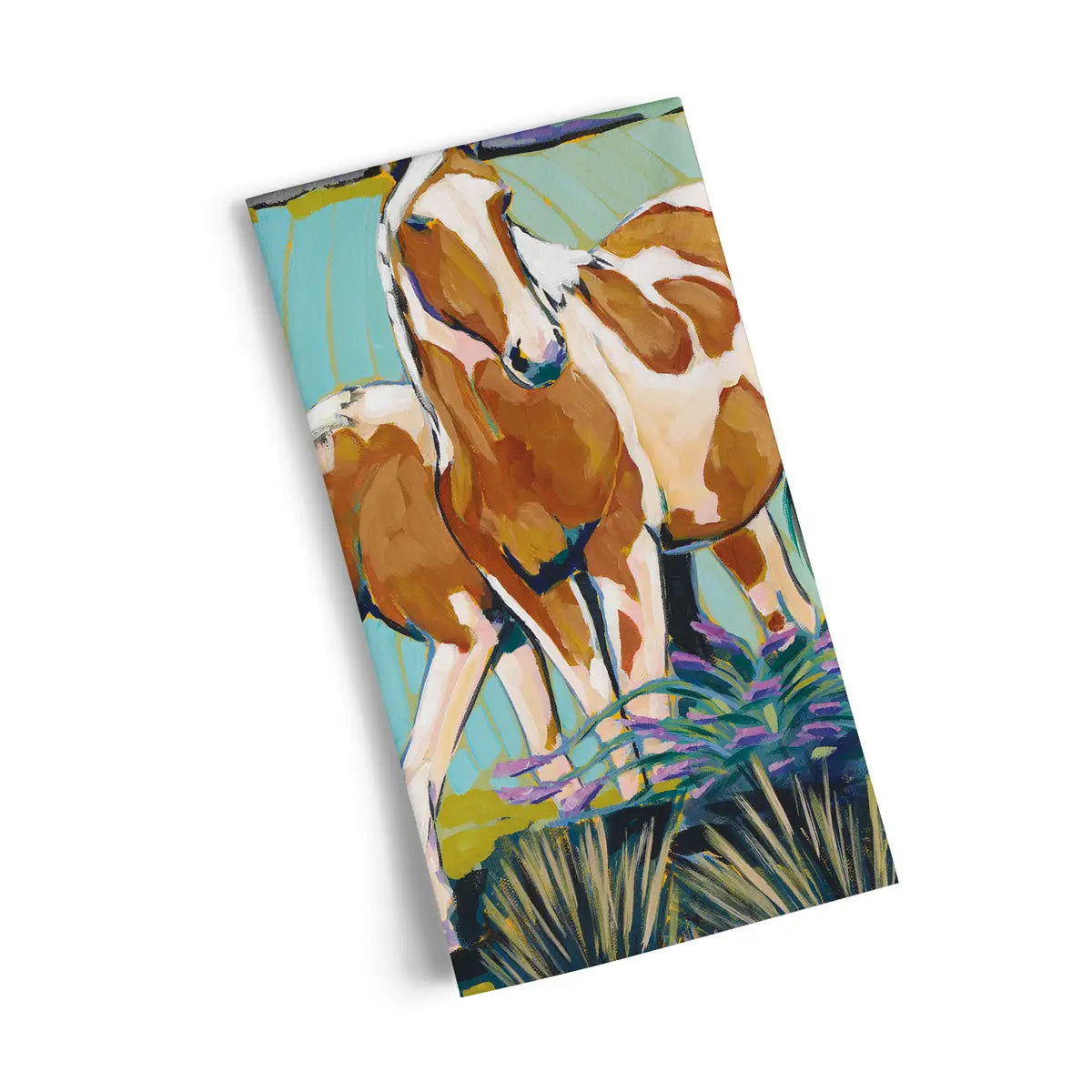 Painted Horses | Cotton Tea Towel
