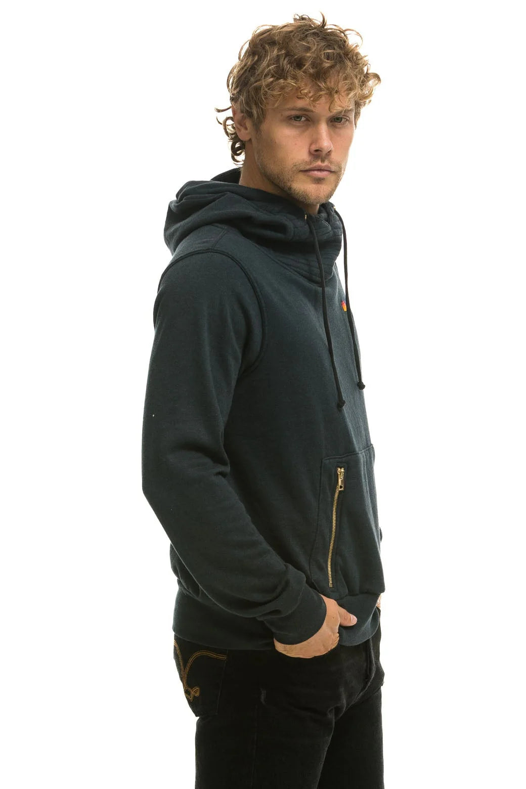 Ninja Pullover Hoodie Charcoal - Bella's House Tulsa