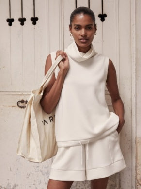 Leigh High Neck Tank
