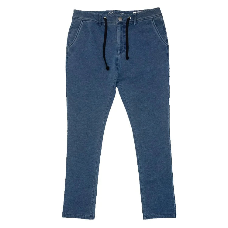 TRAVEL PANTS (DENIM BLUE)