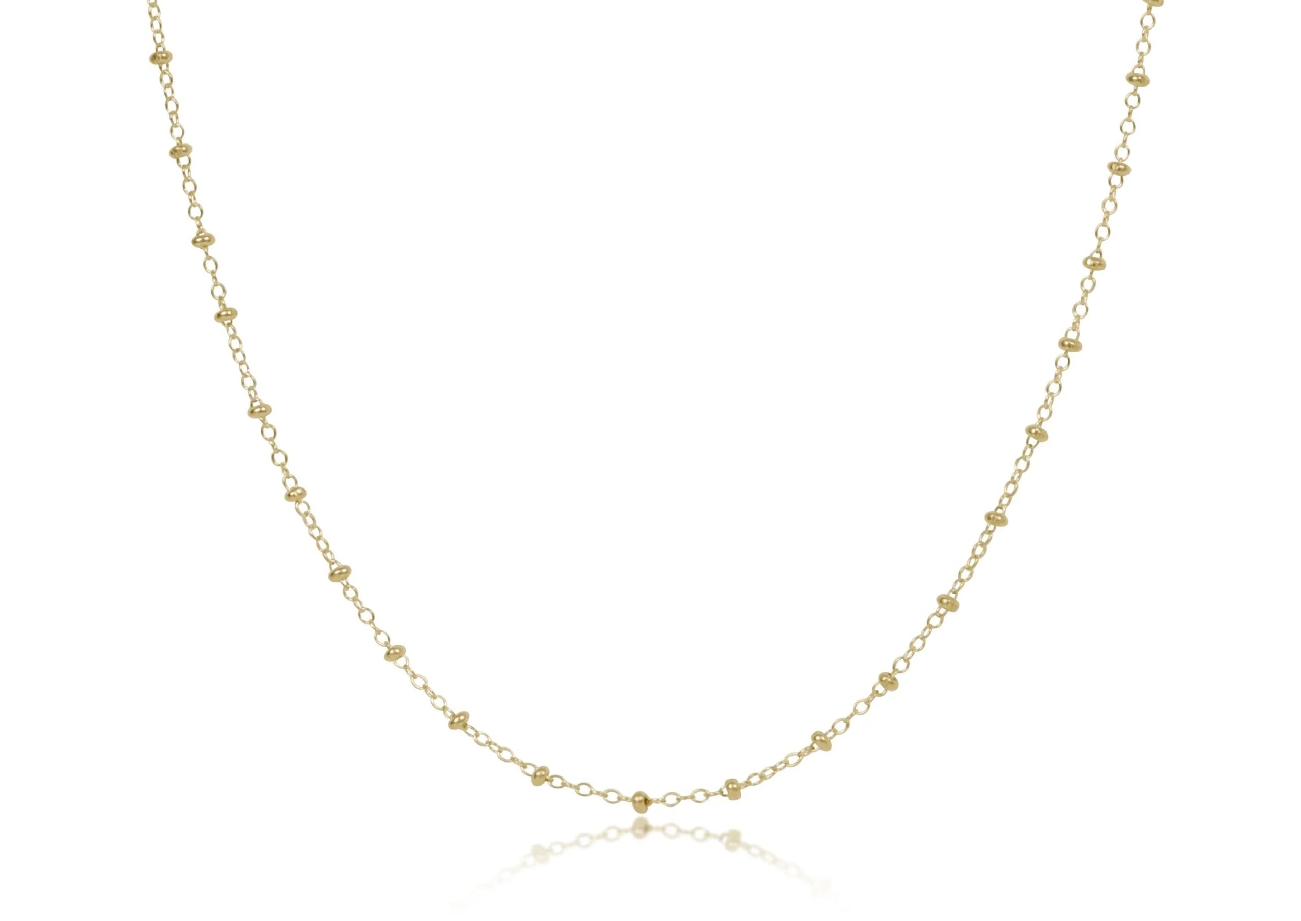 15" Choker Simplicity Chain Gold - Classic 2mm Gold