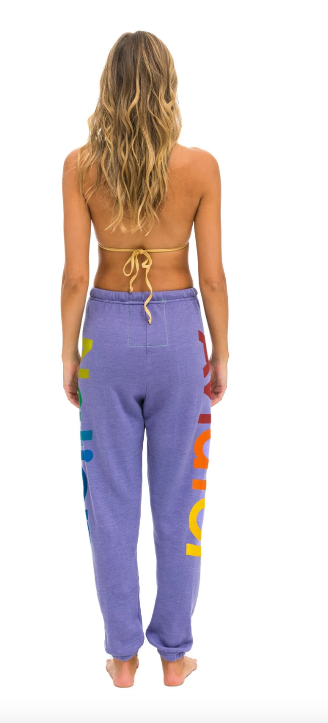 Aviator Nation 2 Women’s Sweatpants Lavender