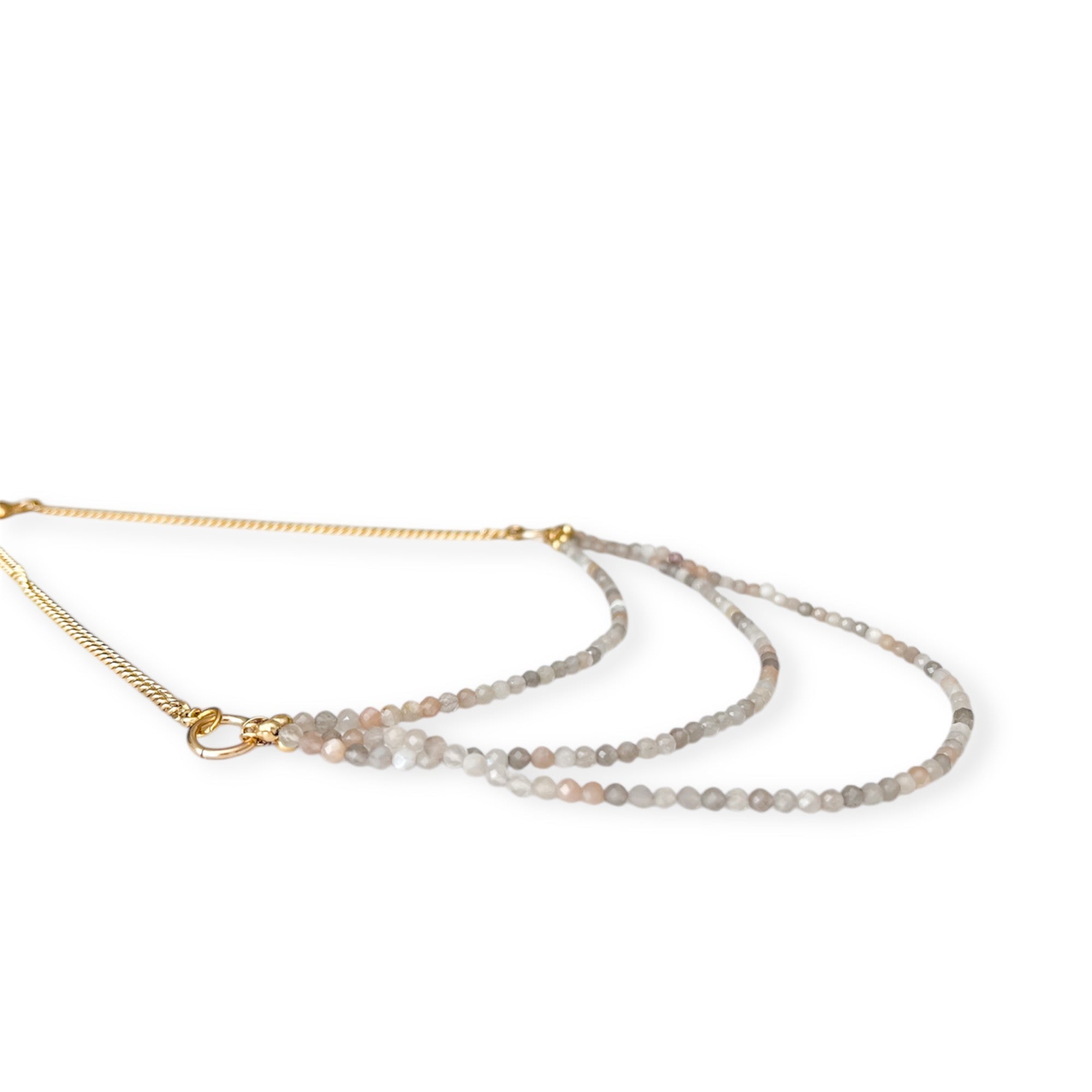 Florence Gold Multi Strand Necklace