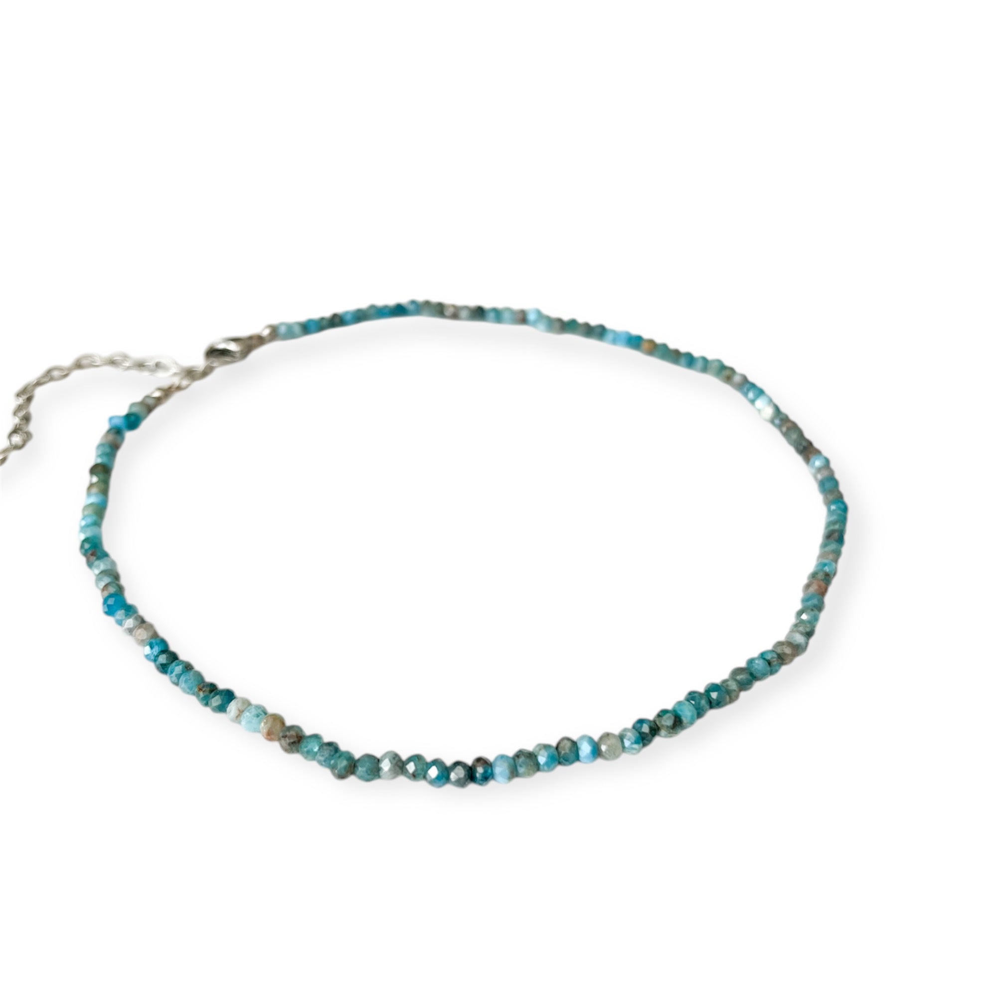 Gigi Teal Mix Choker Necklace